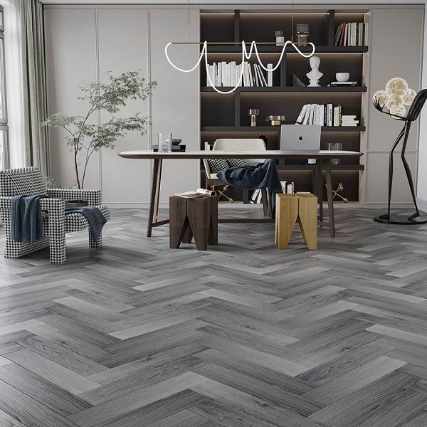 Chevron SPC Flooring