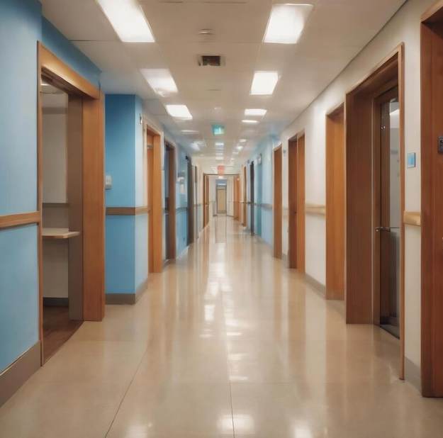 Classic Hospital Flooring in Dubai