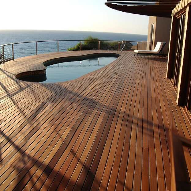 Elegant WPC Flooring in Dubai