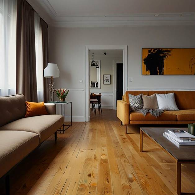 Modern Vinyl Flooring in Dubai