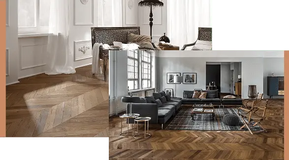 Perfect Chevron Flooring in UAE