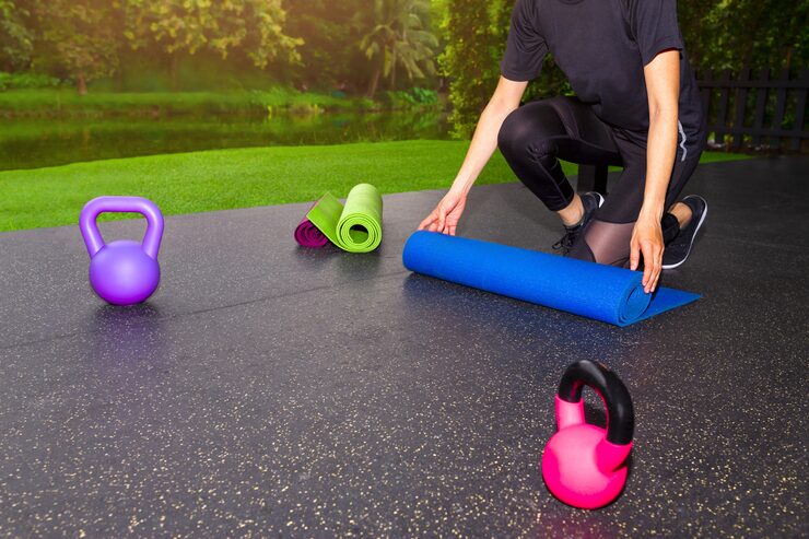 gym flooring dubai commercial gym