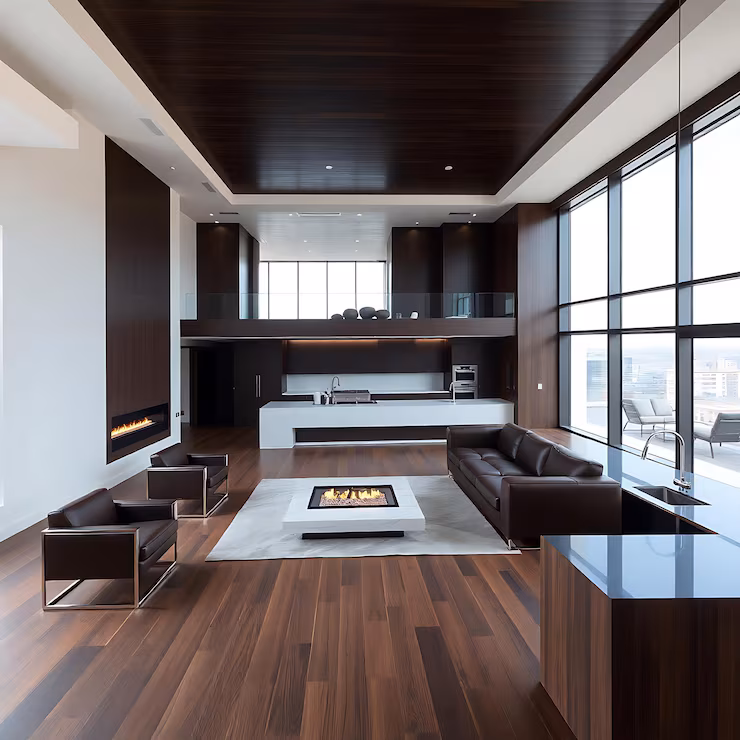modern interior flooring dubai