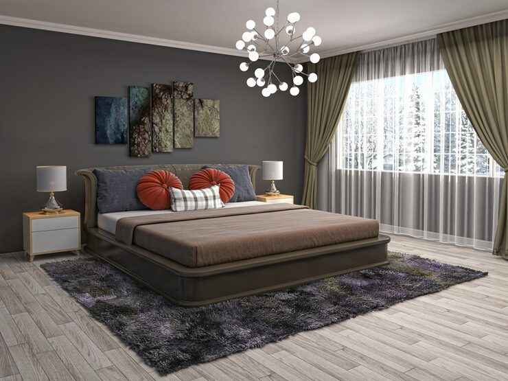 Black-Carpet-in-Dubai-Bedroom