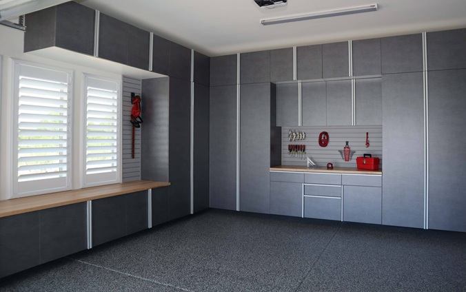 Heavy-Duty Garage Flooring