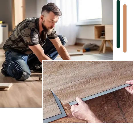 LVT Flooring Installation in dubai