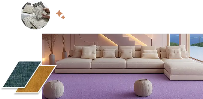 Luxury Wall to wall carpets for home