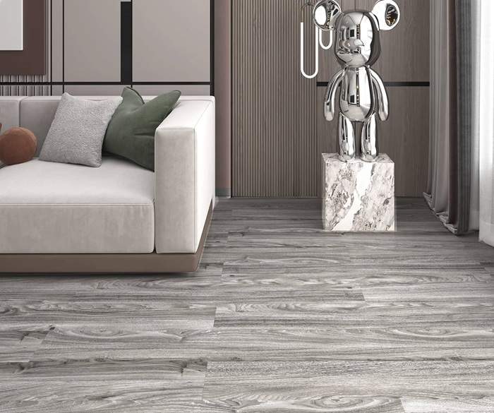 Modern Ash Gray SPC Flooring