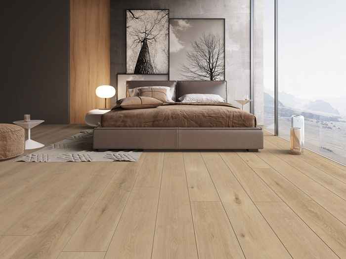 Natural White Oak Laminate Wood Flooring