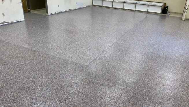 concrete garage flooring