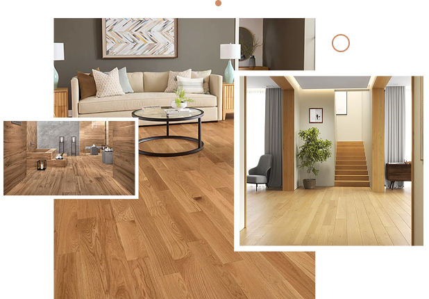 high quality wooden flooring in villa