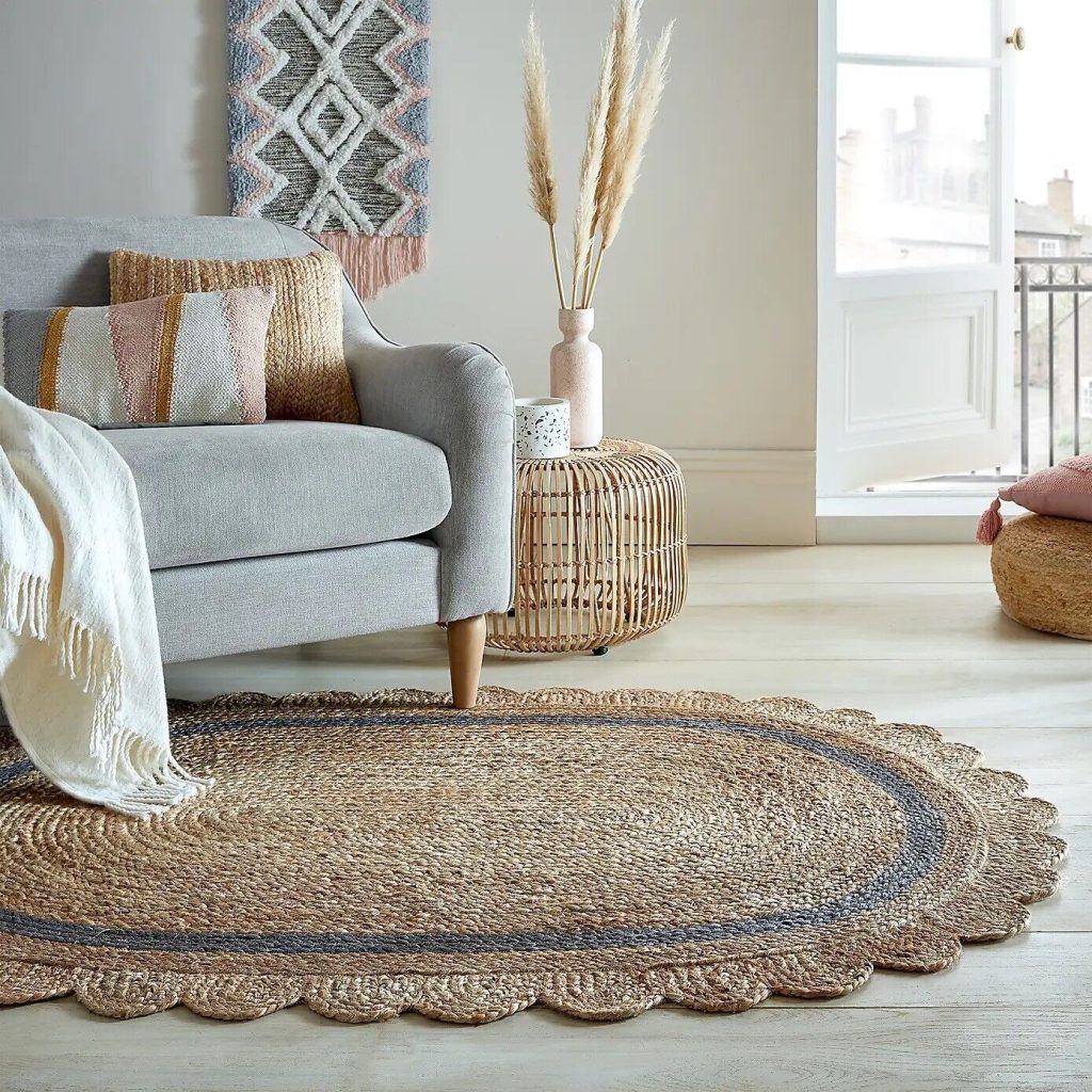 Round Sisal Carpets apartment