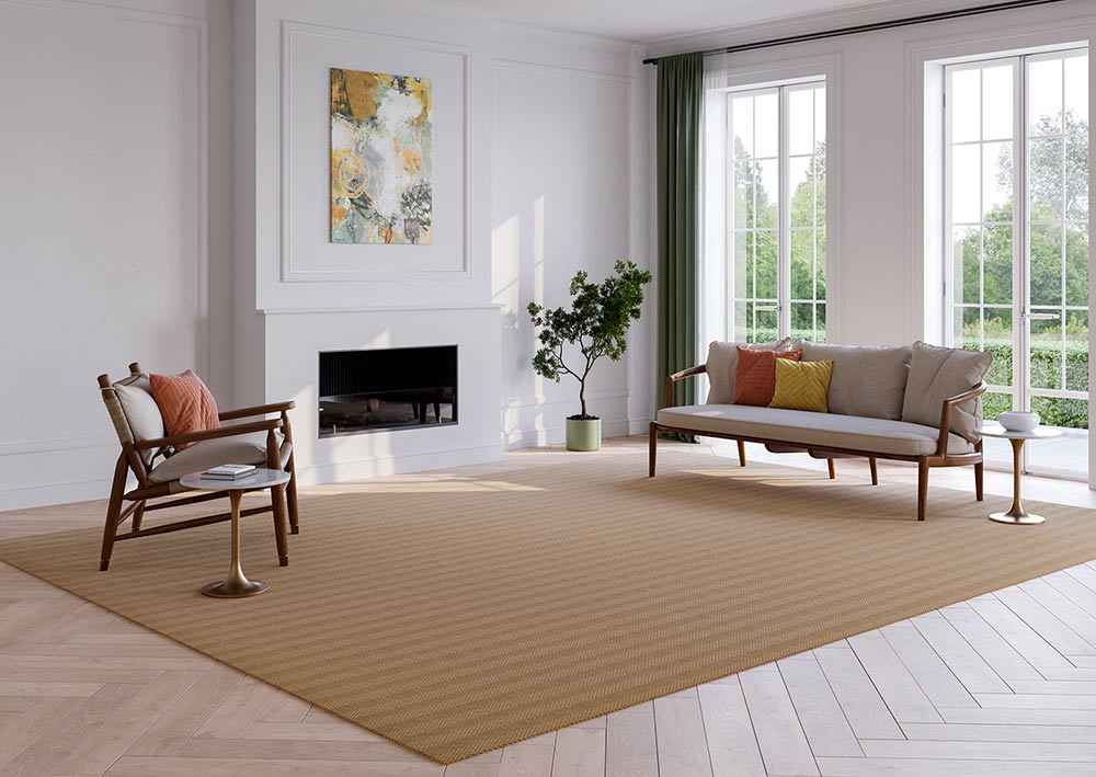 custom living room sisal carpet