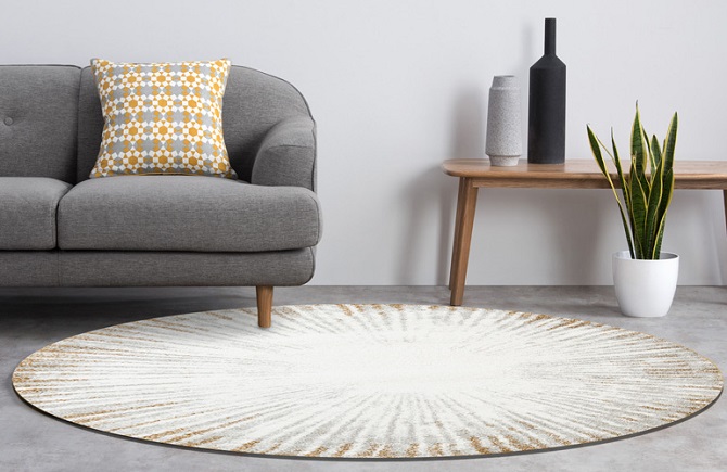 soft Round carpets