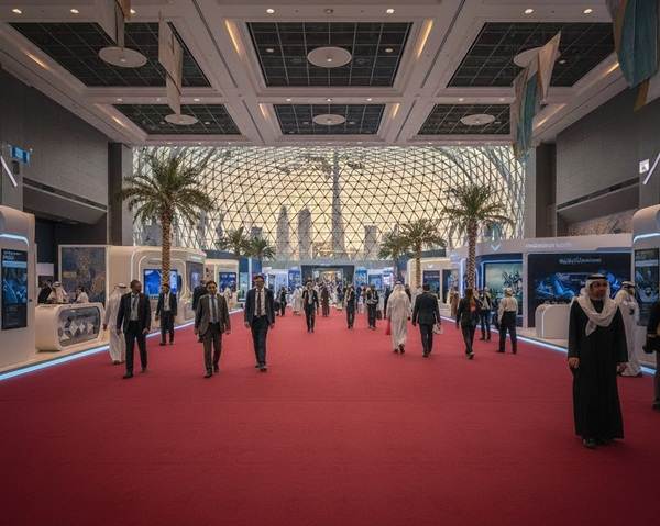 uae exhibition red carpet in dubai mall